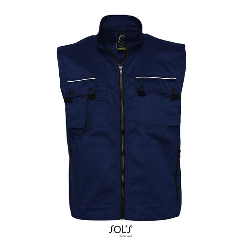 azul marino CHALECO DE TRABAJO SOL'S ZENITH PRO