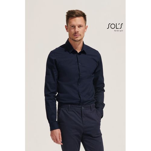 CHEMISE HOMME STRETCH MANCHES LONGUES SOL'S BLAKE MEN - 2