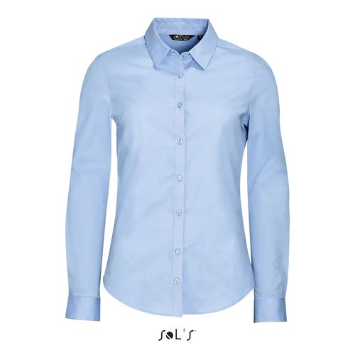 CHEMISE FEMME STRETCH MANCHES LONGUES SOL'S BLAKE WOMEN
