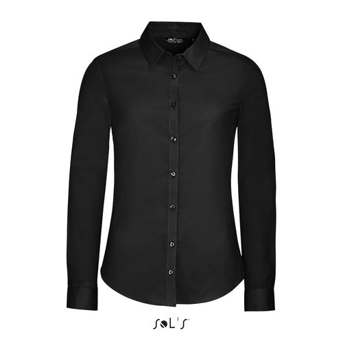 CHEMISE FEMME STRETCH MANCHES LONGUES SOL'S BLAKE WOMEN