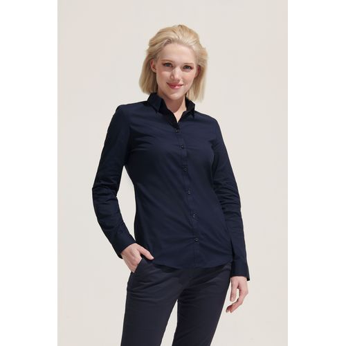 CAMISA STRETCH MUJER MANGA LARGA SOL'S BLAKE WOMEN