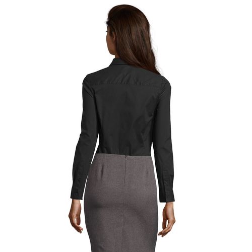 CHEMISE FEMME STRETCH MANCHES LONGUES SOL'S BLAKE WOMEN