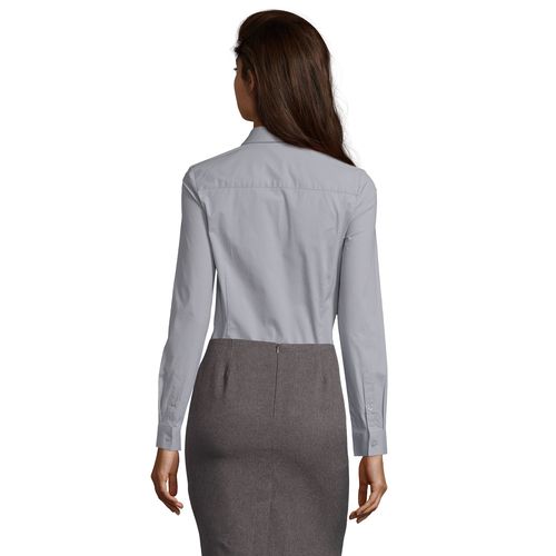 CHEMISE FEMME STRETCH MANCHES LONGUES SOL'S BLAKE WOMEN