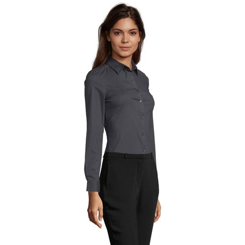 titanio CAMISA STRETCH MANGA LARGA PARA MUJER SOL'S BLAKE WOMEN
