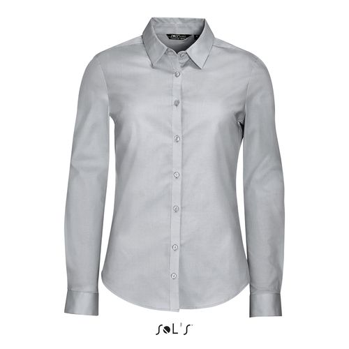 CHEMISE FEMME STRETCH MANCHES LONGUES SOL'S BLAKE WOMEN
