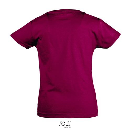 TEE-SHIRT FILLETTE SOL'S CHERRY