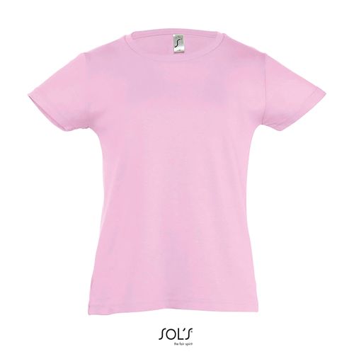 rosa medio CAMISETA NIÑA SOL'S CHERRY