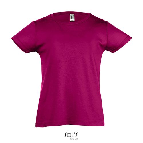 TEE-SHIRT FILLETTE SOL'S CHERRY