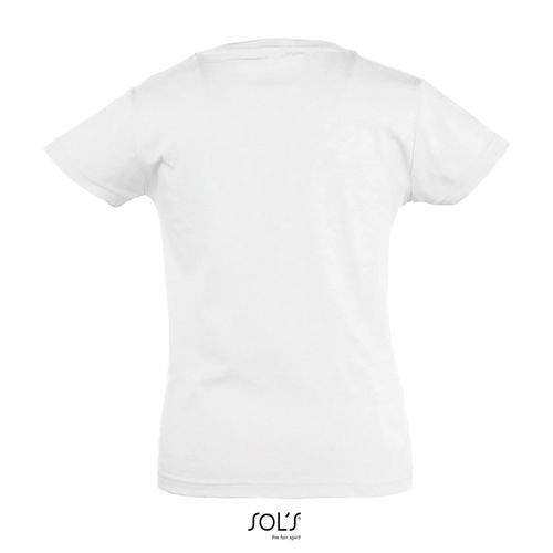 TEE-SHIRT FILLETTE SOL'S CHERRY - 7