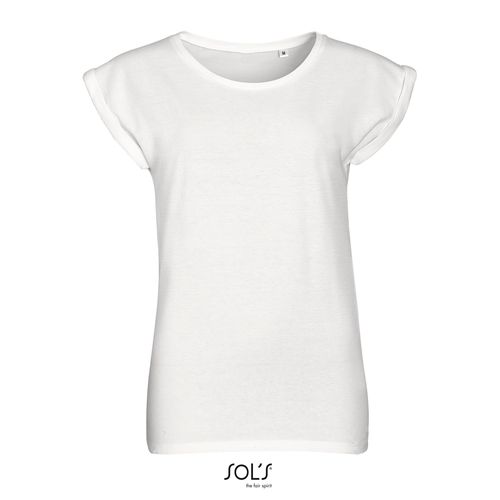 TEE-SHIRT FEMME COL ROND SOL'S MELBA - 6