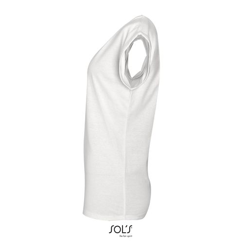 TEE-SHIRT FEMME COL ROND SOL'S MELBA - 8