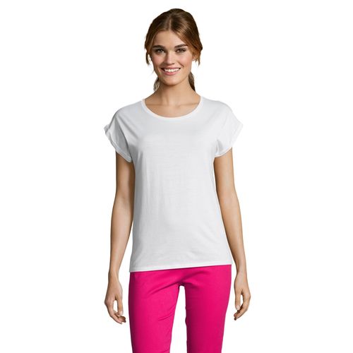 TEE-SHIRT FEMME COL ROND SOL'S MELBA - 3