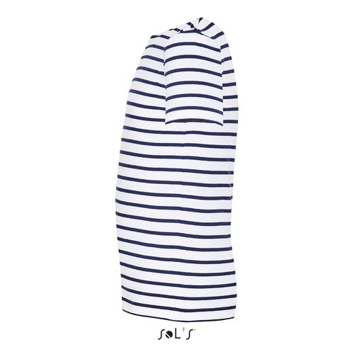 TEE-SHIRT ENFANT COL ROND RAYÉ SOL'S MILES KIDS