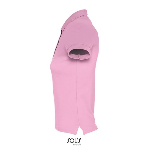 pink POLO DE MANGA CORTA PARA MUJER SOL'S PASSION