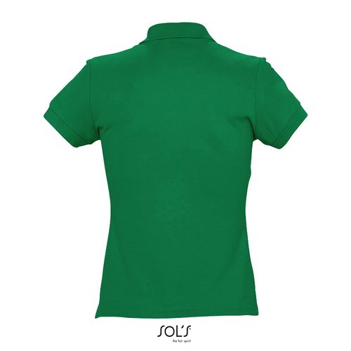 verde prado POLO DE MANGA CORTA PARA MUJER SOL'S PASSION