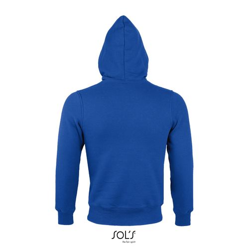 azulón SUDADERA UNISEX CON CREMALLERA ESTILO