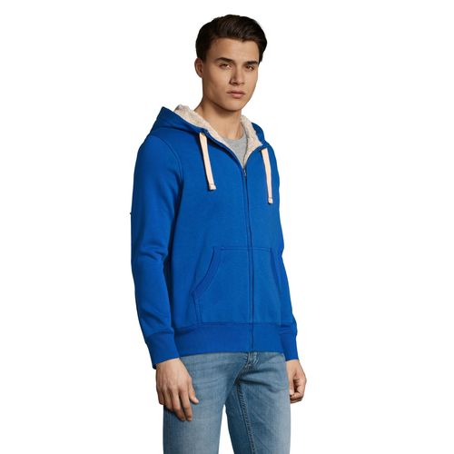 azulón SUDADERA UNISEX CON CREMALLERA ESTILO