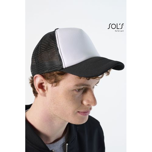 CASQUETTE FILET 5 PANNEAUX SOL'S BUBBLE