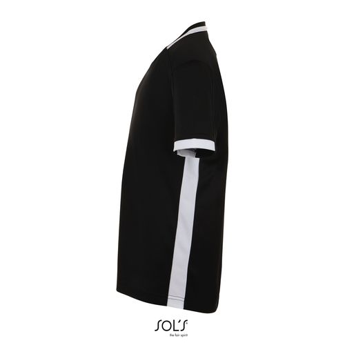 negro/blanco CAMISETA NIÑO CONTRASTADA SOL'S CLASSICO KIDS