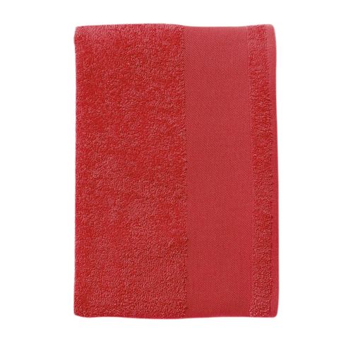 red TOALLA DE MANO SOL'S ISLAND 50