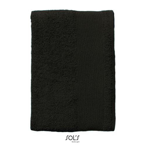 black TOALLA DE BAÑO SOL'S ISLAND 70