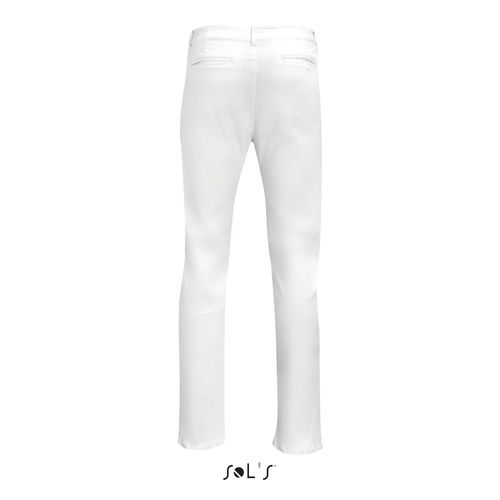 white PANTALONES CHINOS PARA HOMBRE SOL'S JULES MEN - LENGTH 33
