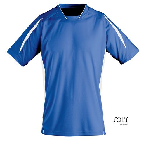 MAILLOT TRAVAILLÉ ENFANT MANCHES COURTES SOL'S MARACANA 2 KIDS SSL - 2