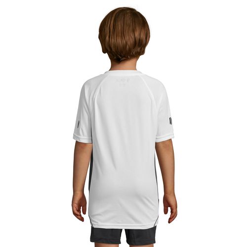 MAILLOT TRAVAILLÉ ENFANT MANCHES COURTES SOL'S MARACANA 2 KIDS SSL - 4