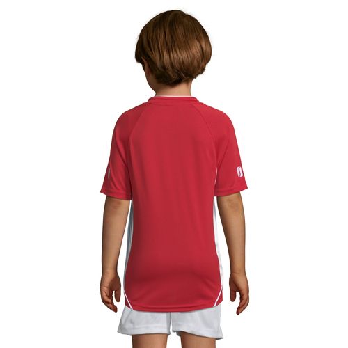 MAILLOT TRAVAILLÉ ENFANT MANCHES COURTES SOL'S MARACANA 2 KIDS SSL