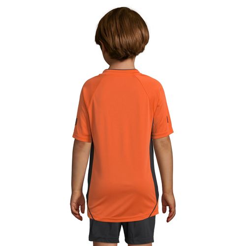MAILLOT TRAVAILLÉ ENFANT MANCHES COURTES SOL'S MARACANA 2 KIDS SSL