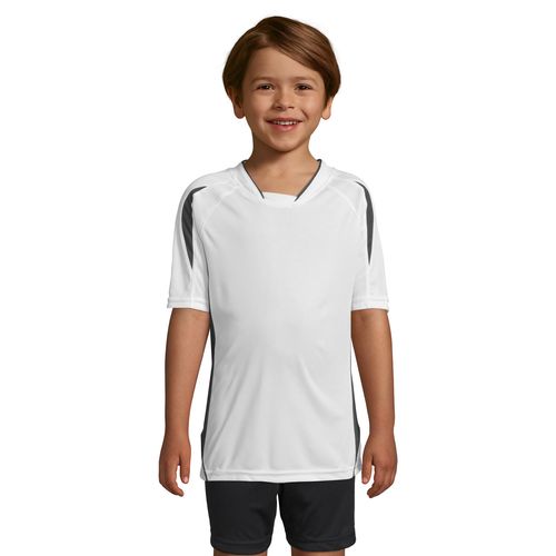 MAILLOT TRAVAILLÉ ENFANT MANCHES COURTES SOL'S MARACANA 2 KIDS SSL
