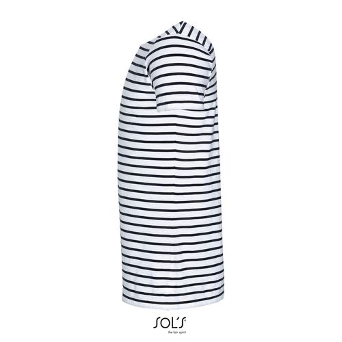 TEE-SHIRT HOMME COL ROND RAYÉ SOL'S MILES MEN