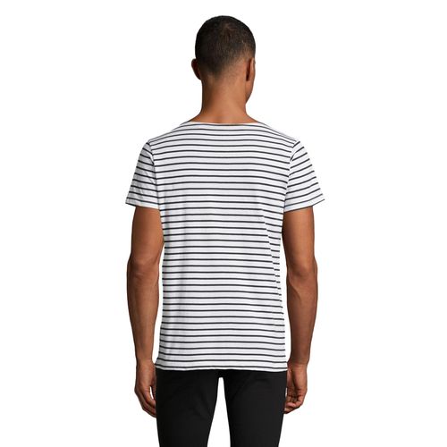 TEE-SHIRT HOMME COL ROND RAYÉ SOL'S MILES MEN