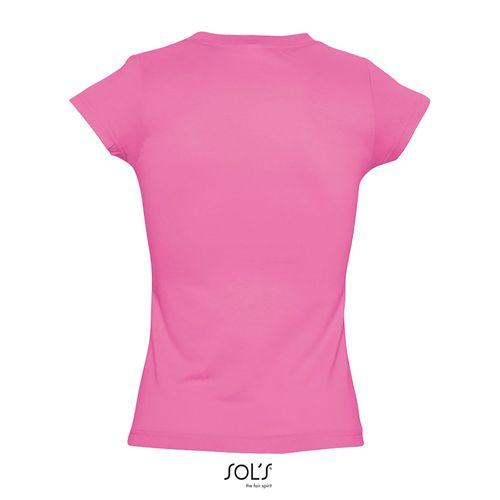 TEE-SHIRT FEMME COL “V” SOL'S MOON