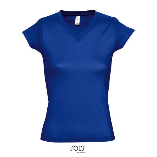 TEE-SHIRT FEMME COL “V” SOL'S MOON