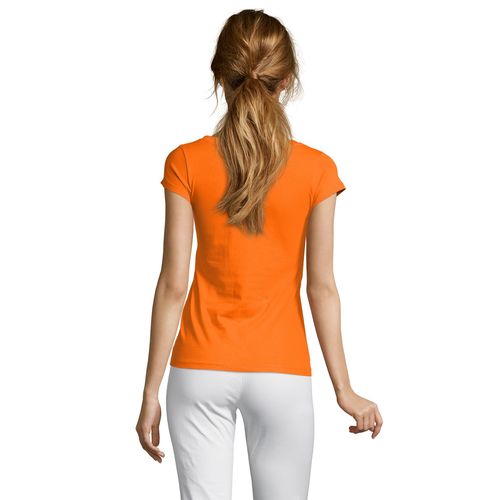 TEE-SHIRT FEMME COL “V” SOL'S MOON