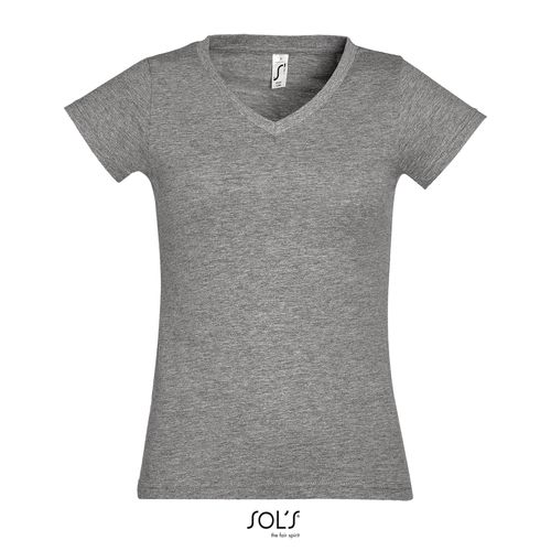 TEE-SHIRT FEMME COL “V” SOL'S MOON