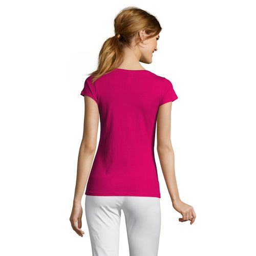 TEE-SHIRT FEMME COL “V” SOL'S MOON