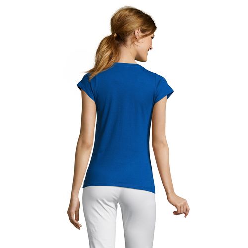 TEE-SHIRT FEMME COL “V” SOL'S MOON
