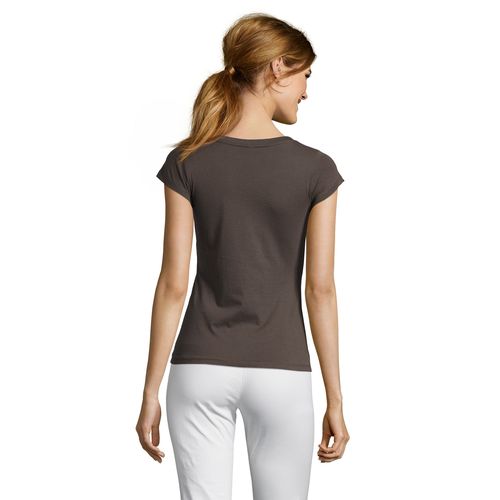 TEE-SHIRT FEMME COL “V” SOL'S MOON