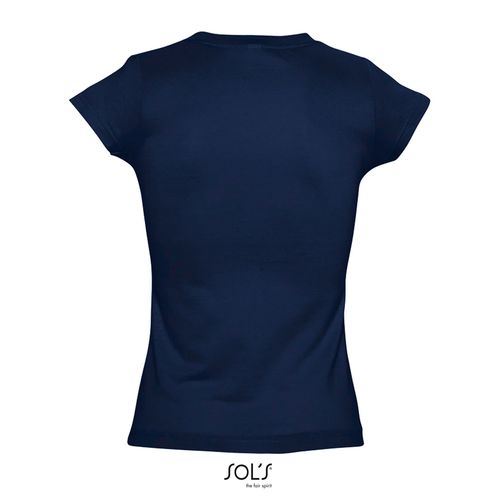 marina francesa CAMISETA MUJER CUELLO PICO SOL'S MOON