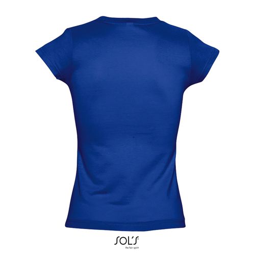 TEE-SHIRT FEMME COL “V” SOL'S MOON