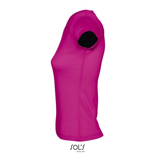 TEE-SHIRT FEMME COL “V” SOL'S MOON