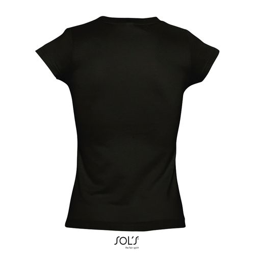 TEE-SHIRT FEMME COL “V” SOL'S MOON