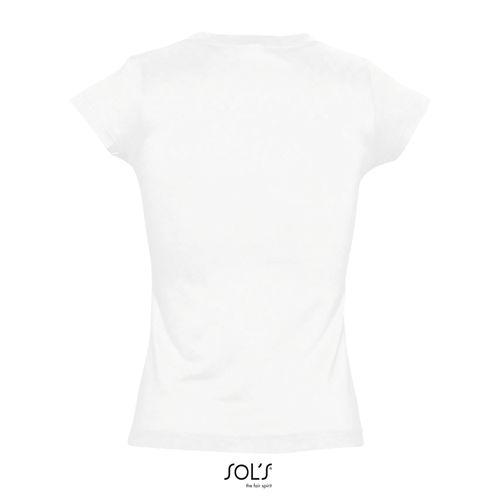 TEE-SHIRT FEMME COL “V” SOL'S MOON