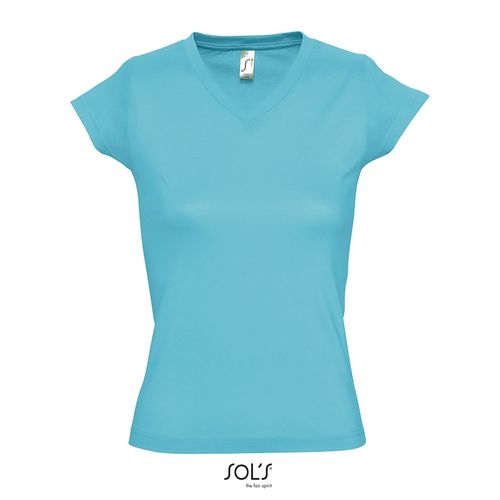 TEE-SHIRT FEMME COL “V” SOL'S MOON