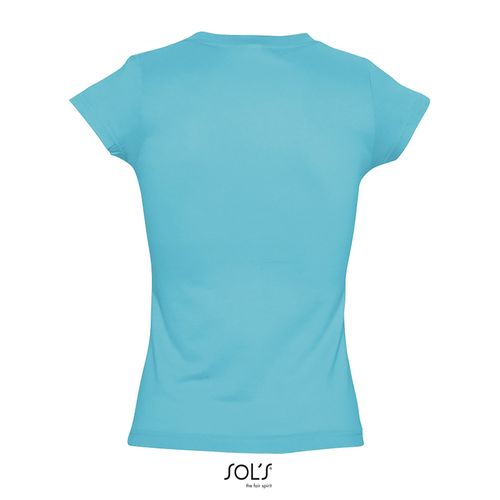 TEE-SHIRT FEMME COL “V” SOL'S MOON