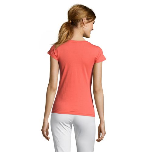 TEE-SHIRT FEMME COL “V” SOL'S MOON
