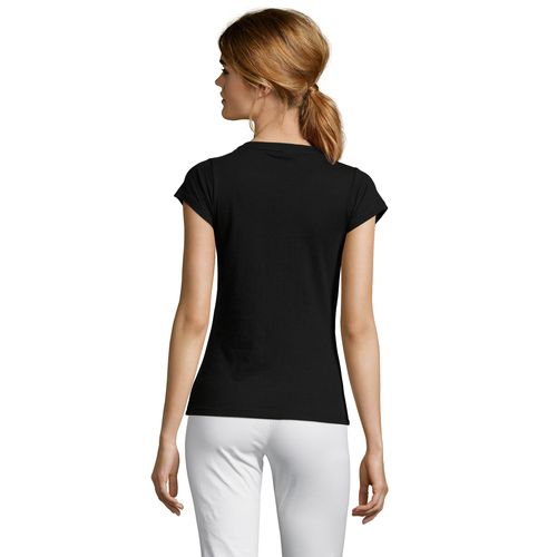 TEE-SHIRT FEMME COL “V” SOL'S MOON