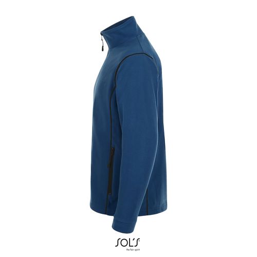 pizarra azul/gris CHAQUETA MICRO POLAR HOMBRE CON CREMALLERA SOL'S NOVA MEN